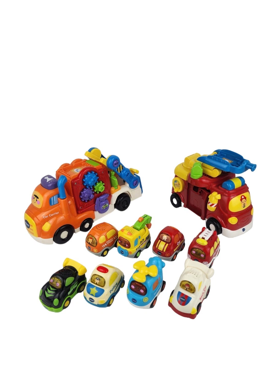 Vtech go go smart hotsell wheels deluxe car carrier