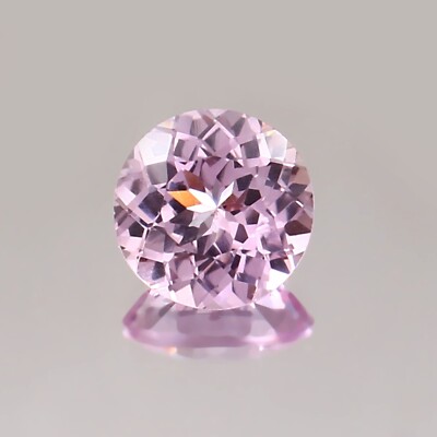 Natural Flawless Soft Pink Morganite Round Cut Loose Gemstone 10x10 MM