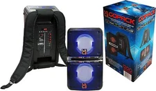 MR DJ GOPACK Dual 6.5" 1200W Portable Speaker Bluetooth USB/Micro SD