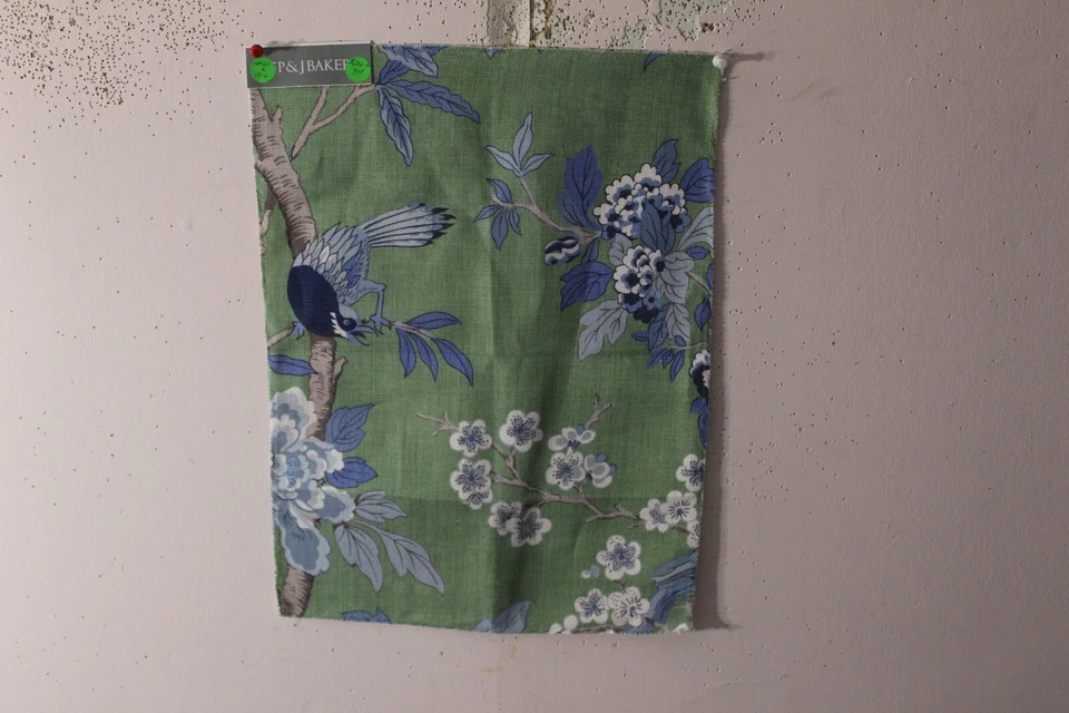 G P & J Baker, Hydrangea Bird, Remnants, Various Colors and Sizes - Image 2 of 4