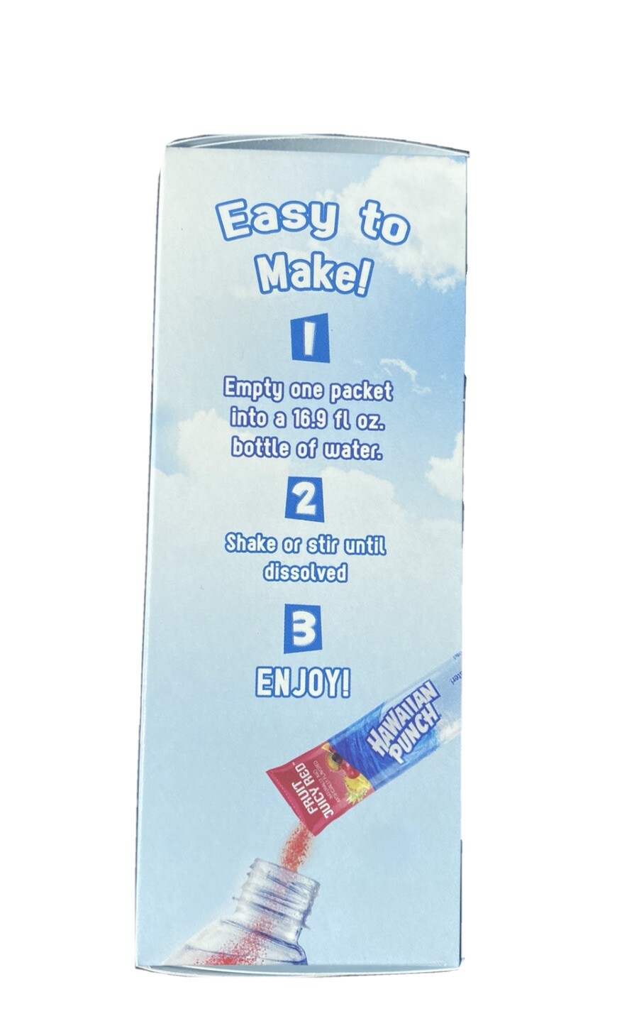 2 Hawaiian Punch Sugar Free Drink Mix Singles To Go Variety Pack 30ct 60 Sticks