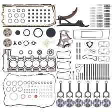 Engine Rebuild Kit Gasket Set Timing Chain Pistons For Bmw N55 3.0 L6 09-19