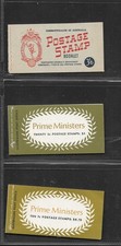 Australia - 1953,1969 & 1972 - 3 x stitched booklets - unmounted mint