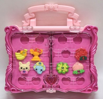 Smile Precure Glitter Force Charm Decor Chest Toy Set Pretty Cure Bandai Japan