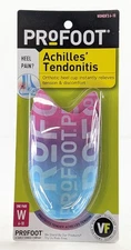 ProFoot Achilles Tendonitis Heel Cups Vita-Foam Inserts Women's 6-10 – 1 Pair