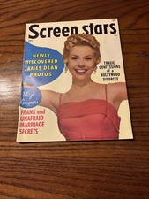 Screen Stars Magazine Vol. 14 6 1956 Mitzi Gaynor Cover James Dean Photos!