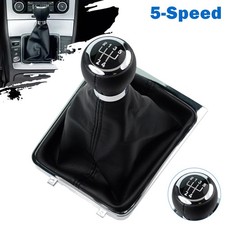 Schaltknauf Schaltmanschette Schaltsack f. VW Passat 3C2 3C5 B6 Rahmen 3C 5 Gang