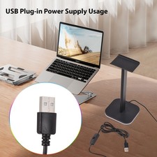 Headphone Stand Bottom Illuminated Headphone Holder RGB Light For Desk PC Gaming
