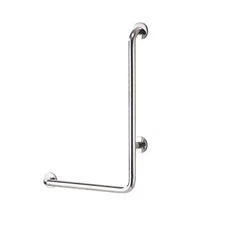 Shower Handicap Grab Bars for Bathroom Wall, L-Shaped Grab Bar, Stainless Ste...