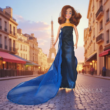 DISNEY ANASTASIA - PARIS ELEGANCE ANASTASIA 30 CM / GALOOB 1997