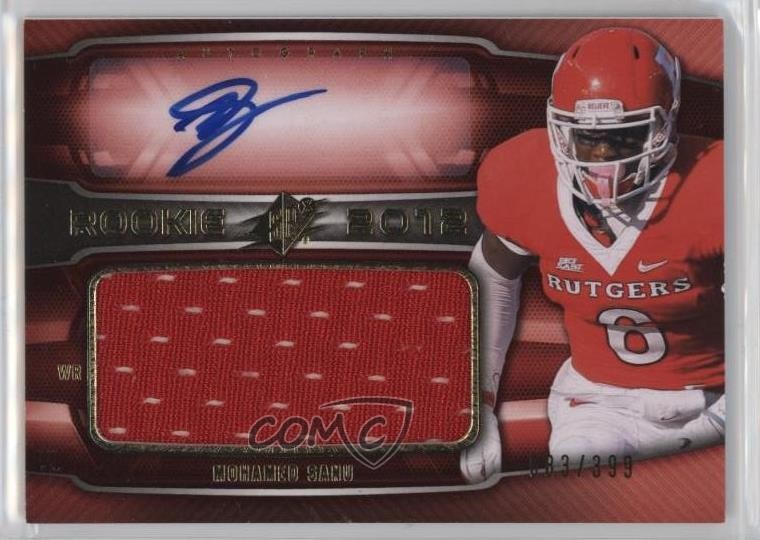 Mohamed Sanu Spx #64 Jersey-Autograph