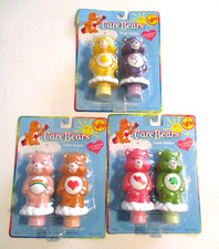 SIX Care Bears Cadaco 8193 Chalk Holders - Original Packaging 2003