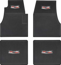 Oer M55201 Ribbed Rubber Floor Mat Set For 1955-1957 Chevrolet Bel Air With