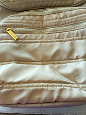 Wickeltasche Rachel Zoe beige gesteppt isoliert