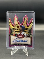2026 Leaf Hit Kings Julio Franco 1/1 Auto Dyecut