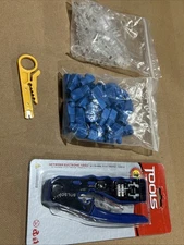 NEW RJ45 Pass Through Networking Crimp Tool Cat5 Cat6 Crimping Tool kit - TST