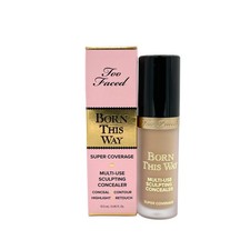 TOO FACED BORN THIS WAY ALMOND SUPER COVERAGE MULTI-USE SCULPTING CONCEALER NIB