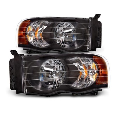 Scheinwerfer Dodge Ram 1500/2500/3500 2002-2005 schwarz