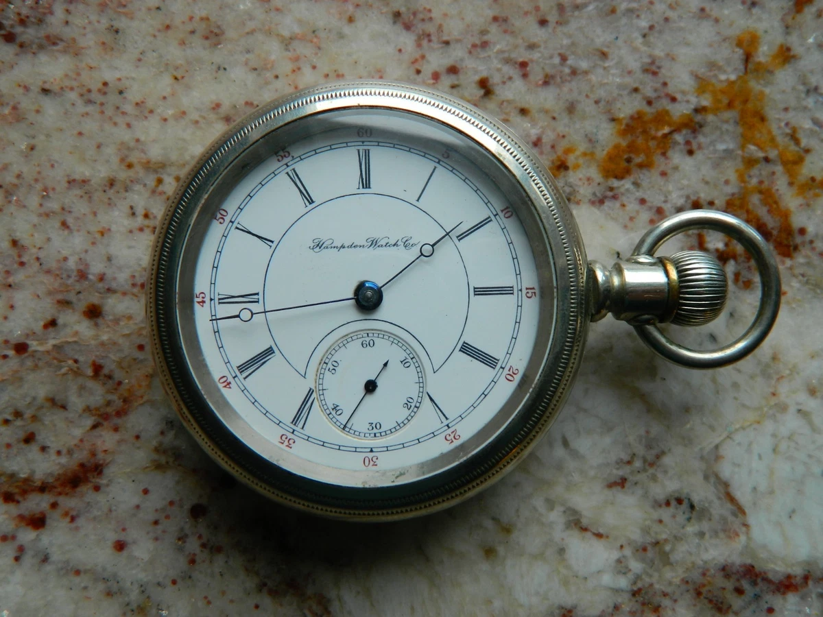 Hampden Mechanical (Manual) Pocket Watch Pocket Watches with