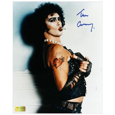 Tim Curry Autographed Rocky Horror Picture Show 8x10 Dr. Frank-N-Furter Photo