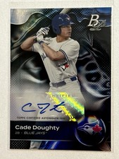 2023 Bowman Inception Autographs Cade Doughty Top-9 Toronto Blue Jays SP