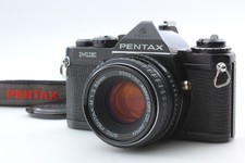  Near MINT Pentax ME Black 35mm SLR Film Camera SMC-M 50mm F2 Lens From JAPAN
