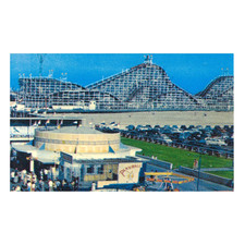 Vintage Long Beach Nu-Pike CYCLONE RACER Coas...