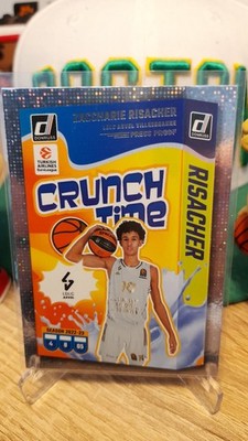 2024-25 Donruss Euroleague Zaccharie Risacher Crunch Time Silver Press Proof