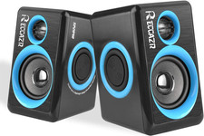SP2040 Surround Computer Speakers with Deep Bass USB Wired Powered Mult