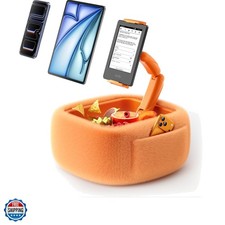 Ultra Fluffy Kindle Pillow Stand for Reading, Lap Tablet Pillow Stand with Sn...