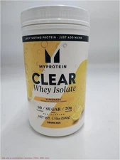 Myprotein Clear Whey Isolate Protein Powder, (20 Servings) Lemonade 04/2027