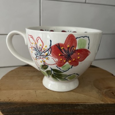 Emma's Present By CW Hand Painted Mug Cup