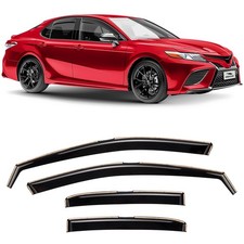 Custom Fit Window Deflectors for Toyota Camry 2018 to 2024 Air Vent Guards