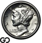 1920-S Mercury Dime Blast, Super Sharp Strike, Key Date