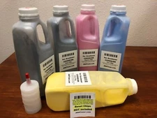 5 Toner Refill for Epson Aculaser C9200, C9200N, C9200DN, C9200dtn (Refill only)