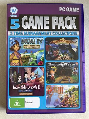 PC Game 5 Game Pack: 5 Time Management Collections