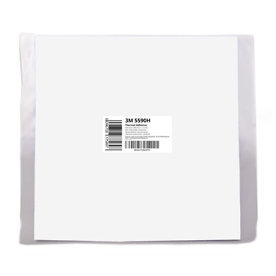 3M 5590H 2,8W/mK Wärmeleitpad (200 x 200 x 1,2 mm) I einseitig klebend