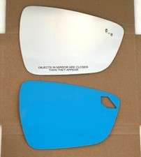 Blind Spot Mirror Glass Lens for 2020-2024 Ford Escape Passenger Side + ADHESIVE