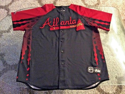 black atlanta braves jersey