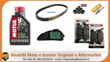 KIT TAGLIANDO HONDA SH 150 2017 2018 2019 OLIO MOTORE MOTUL 5100 10W30