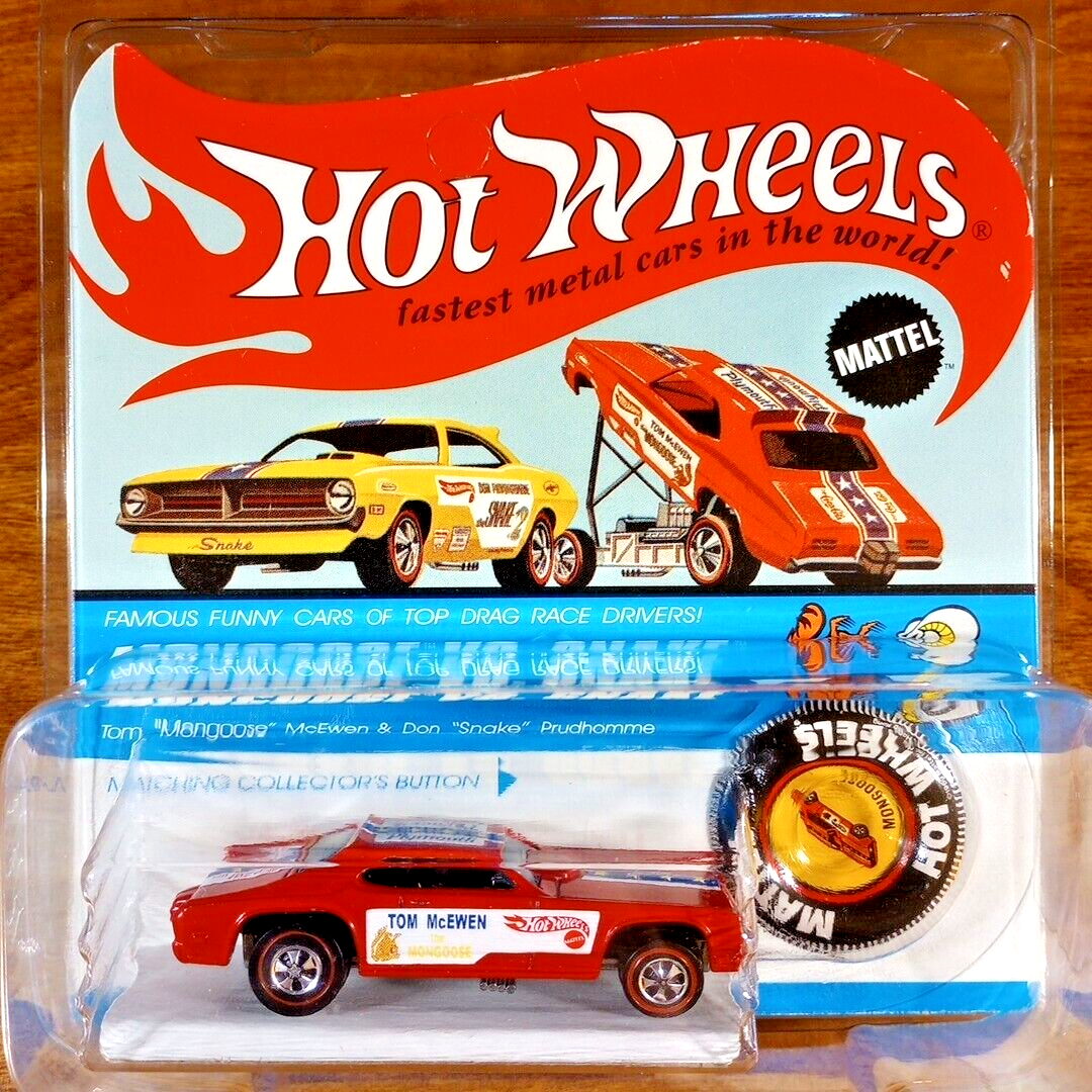 Custom Made Vintage Hot Wheels Redline Mongoose Vs. Snake Custom Made Vintage Hot Wheels Redline Mongoose Vs. Snake