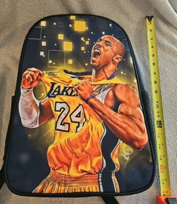 Los Angeles LAKERS Kobe Bryant Backpack #24 Brand NEW