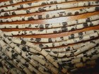 tiny 2mm x 4mm dalmation jasper tube bead STRANDS