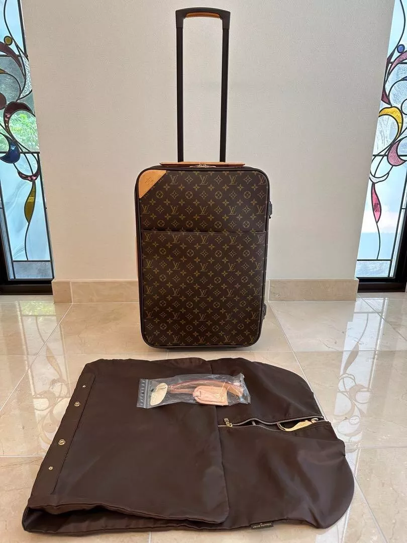 Louis Vuitton Carry Bag Pegas 60 Monogram Brown M23250 (old model 