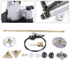 Complete Rear Axle Kit with Brake Assembly For Go Kart 50cc Quad ATV Rear Shaft