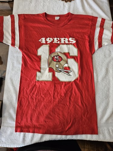 Vintage 80s Champion San Francisco 49ers NFL 16 Football T-Shirt Single Stitch