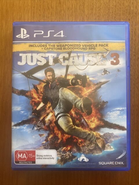 JUST CAUSE 3 (MA15+) PS4 OZ SELLER