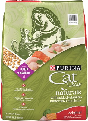 Purina Cat Chow Naturals With Added Vitamins, Minerals and Nutrients Dry Cat Foo
