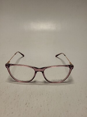 Calvin Klein Ck18706 535 Crystal Mauve Laminate Authentic Eyeglasses 53-16-135 Calvin Klein Women main image 3
