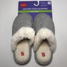Clog Slippers Small Comfort Soft Memory Foam by Hanes